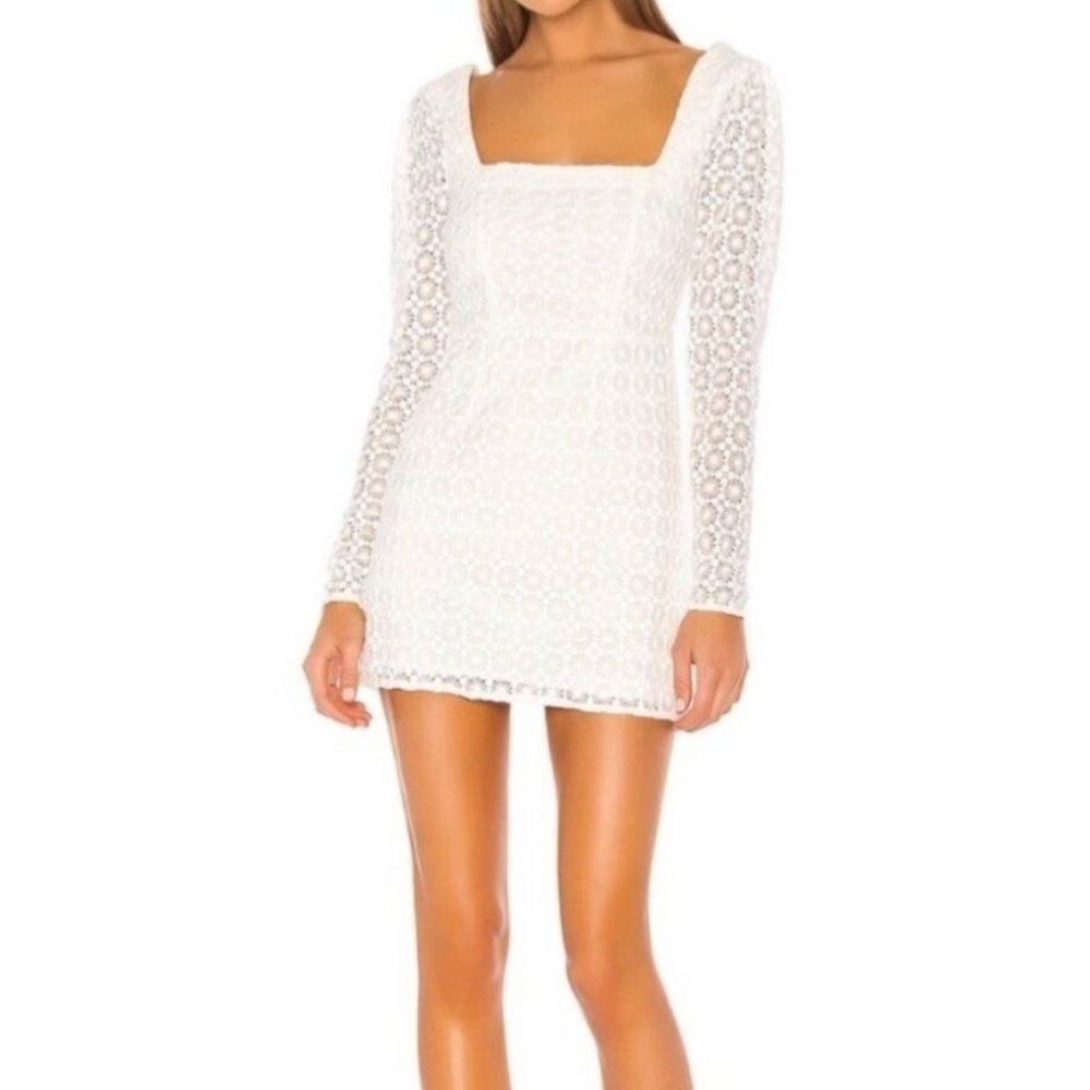 NWT Trista crochet mini dress by Camila Coelho